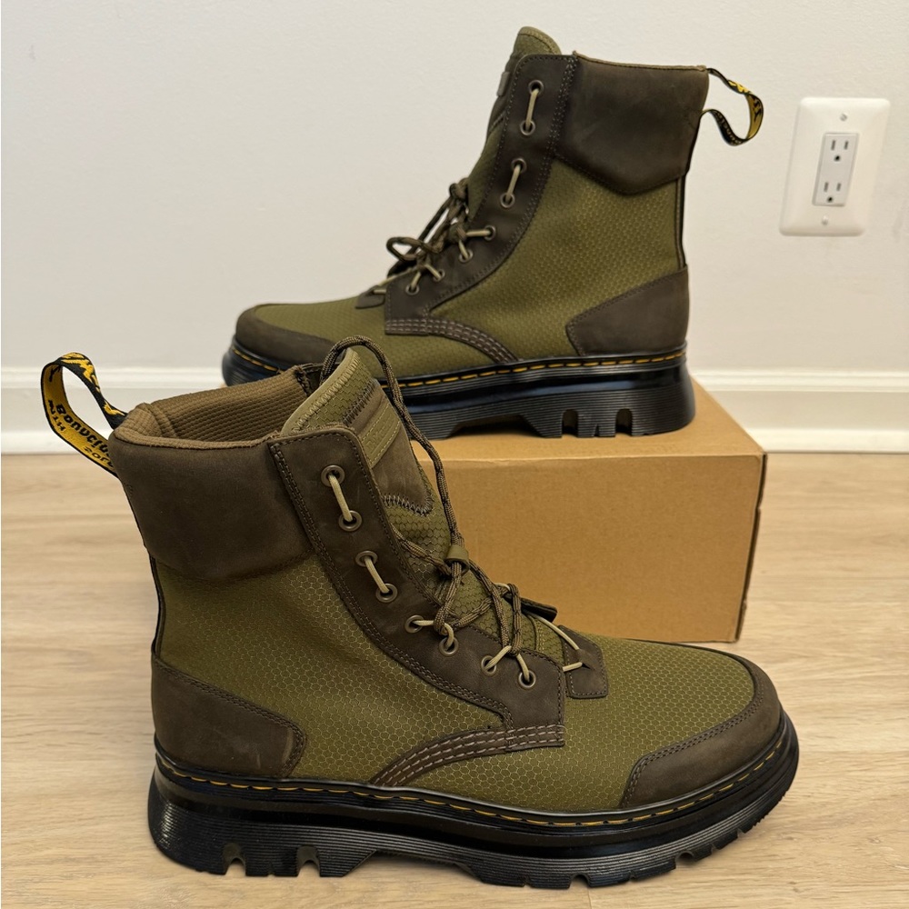 Dr. Martens Tarik Leather & Nylon Utility Boots